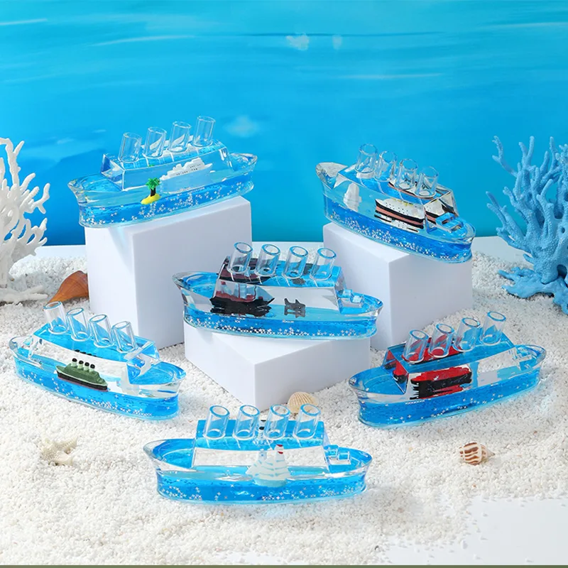 Come può un ornamento da scrivania delle sabbie mobili del Titanic trasformare un normale desktop in un accattivante display marittimo